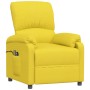 Light yellow fabric electric massage chair by vidaXL, Electric massage chairs - Ref: Foro24-3129478, Price: 222,22 €, Discoun...