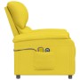 Light yellow fabric electric massage chair by vidaXL, Electric massage chairs - Ref: Foro24-3129478, Price: 222,22 €, Discoun...