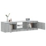 TV stand with LED lights in Sonoma gray, 140x40x35.5 cm by vidaXL, TV Furniture - Ref: Foro24-815712, Price: 111,91 €, Discou...