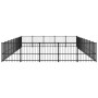 Steel outdoor kennel 42.34 m² by vidaXL, Dog kennels and fences - Ref: Foro24-3124639, Price: 953,43 €, Discount: %