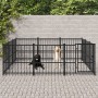 Outdoor steel dog kennel 8.47 m² by vidaXL, Dog kennels and fences - Ref: Foro24-3124616, Price: 386,99 €, Discount: %