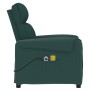 Sillón de masaje elevable tela verde oscuro de vidaXL, Sillones de masaje eléctricos - Ref: Foro24-3143399, Precio: 394,99 €,...