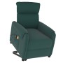 Sillón de masaje elevable tela verde oscuro de vidaXL, Sillones de masaje eléctricos - Ref: Foro24-3143399, Precio: 394,99 €,...