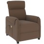 Brown fabric electric massage chair by vidaXL, Electric massage chairs - Ref: Foro24-3143359, Price: 208,37 €, Discount: %