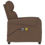 Brown fabric electric massage chair by vidaXL, Electric massage chairs - Ref: Foro24-3143359, Price: 208,37 €, Discount: %