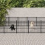 Outdoor steel dog kennel 16.94 m² by vidaXL, Dog kennels and fences - Ref: Foro24-3124619, Price: 589,25 €, Discount: %