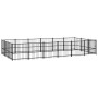 Outdoor steel dog kennel 16.94 m² by vidaXL, Dog kennels and fences - Ref: Foro24-3124619, Price: 589,25 €, Discount: %