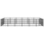 Outdoor steel dog kennel 16.94 m² by vidaXL, Dog kennels and fences - Ref: Foro24-3124619, Price: 589,25 €, Discount: %