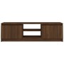 Brown oak plywood TV cabinet 120x30x35.5 cm by vidaXL, TV Furniture - Ref: Foro24-815341, Price: 74,99 €, Discount: %