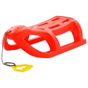 Red polypropylene sled 80x39.5x25.5 cm by vidaXL, Sleighs - Ref: Foro24-93717, Price: 42,99 €, Discount: %