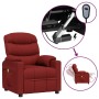 Red fabric electric massage chair by vidaXL, Electric massage chairs - Ref: Foro24-3143506, Price: 262,99 €, Discount: %