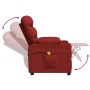 Red fabric electric massage chair by vidaXL, Electric massage chairs - Ref: Foro24-3143506, Price: 262,99 €, Discount: %