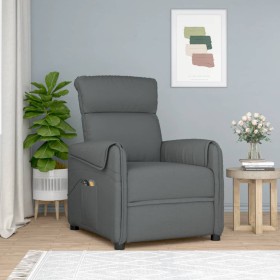 Electric massage chair dark gray fabric by vidaXL, Electric massage chairs - Ref: Foro24-3143356, Price: 223,99 €, Discount: %