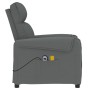 Sillón de masaje eléctrico tela gris oscuro de vidaXL, Sillones de masaje eléctricos - Ref: Foro24-3143356, Precio: 223,57 €,...