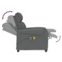 Sillón de masaje eléctrico tela gris oscuro de vidaXL, Sillones de masaje eléctricos - Ref: Foro24-3143356, Precio: 223,57 €,...