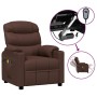 Brown synthetic leather electric massage chair by vidaXL, Electric massage chairs - Ref: Foro24-3143486, Price: 280,59 €, Dis...