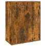 Aparador madera contrachapada color roble ahumado 60x30x75 cm de vidaXL, Aparadores - Ref: Foro24-815378, Precio: 60,28 €, De...