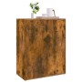 Aparador madera contrachapada color roble ahumado 60x30x75 cm de vidaXL, Aparadores - Ref: Foro24-815378, Precio: 60,28 €, De...