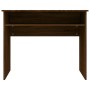 Oak brown plywood desk 90x50x74 cm by vidaXL, Desks - Ref: Foro24-815464, Price: 54,99 €, Discount: %