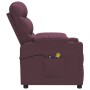 Purple fabric electric massage chair by vidaXL, Electric massage chairs - Ref: Foro24-3143510, Price: 275,73 €, Discount: %