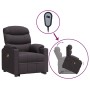 Dark Brown Fabric Liftable Massage Chair by vidaXL, Electric massage chairs - Ref: Foro24-3143546, Price: 429,31 €, Discount: %