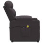 Hebbarer Massagesessel aus dunkelbraunem Stoff von vidaXL, Elektrische Massagesessel - Ref: Foro24-3143546, Preis: 429,99 €, ...