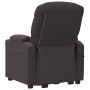 Silla de masaje elevable de tela marrón oscuro de vidaXL, Sillones de masaje eléctricos - Ref: Foro24-3143546, Precio: 429,99...