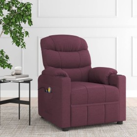 Sillón de masaje elevable tela morado de vidaXL, Sillones de masaje eléctricos - Ref: Foro24-3143548, Precio: 413,99 €, Descu...