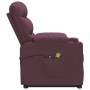 Purple fabric elevating massage chair by vidaXL, Electric massage chairs - Ref: Foro24-3143548, Price: 414,00 €, Discount: %