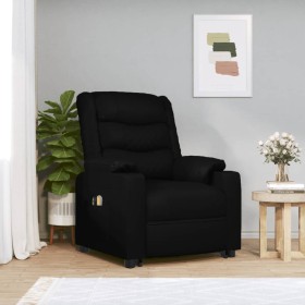 Black synthetic leather elevating massage chair by vidaXL, Electric massage chairs - Ref: Foro24-3143470, Price: 423,99 €, Di...