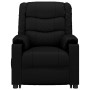 Black synthetic leather elevating massage chair by vidaXL, Electric massage chairs - Ref: Foro24-3143470, Price: 423,34 €, Di...