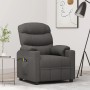 Sillón de masaje eléctrico tela gris oscuro de vidaXL, Sillones de masaje eléctricos - Ref: Foro24-3143504, Precio: 287,83 €,...