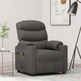 Electric massage chair dark gray fabric by vidaXL, Electric massage chairs - Ref: Foro24-3143504, Price: 287,99 €, Discount: %