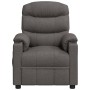 Sillón de masaje eléctrico tela gris oscuro de vidaXL, Sillones de masaje eléctricos - Ref: Foro24-3143504, Precio: 287,83 €,...