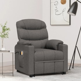 Dark gray fabric lifting massage chair by vidaXL, Electric massage chairs - Ref: Foro24-3143542, Price: 431,99 €, Discount: %