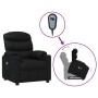 Black synthetic leather elevating massage chair by vidaXL, Electric massage chairs - Ref: Foro24-3143522, Price: 451,46 €, Di...