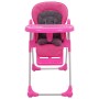 Rosa und grauer Babyhochstuhl von vidaXL, Stühle und Hochstühle für Kinder - Ref: Foro24-10186, Preis: 95,42 €, Rabatt: %