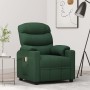 Sillón de masaje eléctrico tela verde oscuro de vidaXL, Sillones de masaje eléctricos - Ref: Foro24-3143509, Precio: 305,28 €...