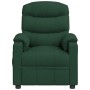 Electric massage chair dark green fabric by vidaXL, Electric massage chairs - Ref: Foro24-3143509, Price: 305,28 €, Discount: %