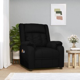 Black synthetic leather elevating massage chair by vidaXL, Electric massage chairs - Ref: Foro24-3143598, Price: 393,99 €, Di...