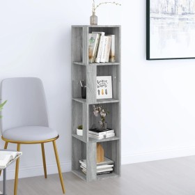 Sonoma gray plywood corner furniture 33x33x132 cm by vidaXL, Lockers and storage cabinets - Ref: Foro24-816024, Price: 59,76 ...