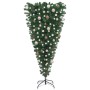 Inverted artificial Christmas tree with LEDs and balls 150 cm by vidaXL, Christmas trees - Ref: Foro24-3078056, Price: 57,63 ...