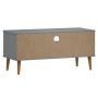 Mueble de TV MOLDE madera maciza de pino gris 106x40x49 cm de vidaXL, Muebles TV - Ref: Foro24-350533, Precio: 63,61 €, Descu...