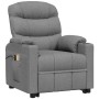 Sillón de masaje elevable tela gris claro de vidaXL, Sillones de masaje eléctricos - Ref: Foro24-3143541, Precio: 406,99 €, D...