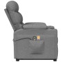 Hebbarer Massagesessel aus hellgrauem Stoff von vidaXL, Elektrische Massagesessel - Ref: Foro24-3143541, Preis: 406,97 €, Rab...