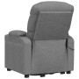 Sillón de masaje elevable tela gris claro de vidaXL, Sillones de masaje eléctricos - Ref: Foro24-3143541, Precio: 406,99 €, D...