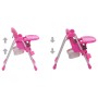 Pink and gray baby high chair by vidaXL, Chairs and high chairs for children - Ref: Foro24-10186, Price: 102,79 €, Discount: %