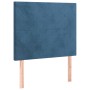 Headboards 2 units of dark blue velvet 80x5x78/88 cm by vidaXL, Headboards and footboards - Ref: Foro24-3116086, Price: 60,99...