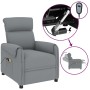 Sillón de masaje eléctrico tela gris claro de vidaXL, Sillones de masaje eléctricos - Ref: Foro24-3143355, Precio: 224,64 €, ...