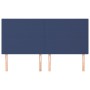 Headboards 4 units of blue fabric 90x5x78/88 cm by vidaXL, Headboards and footboards - Ref: Foro24-3116072, Price: 121,99 €, ...